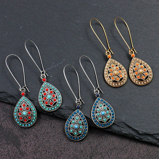 Boho Water Drop Earrings