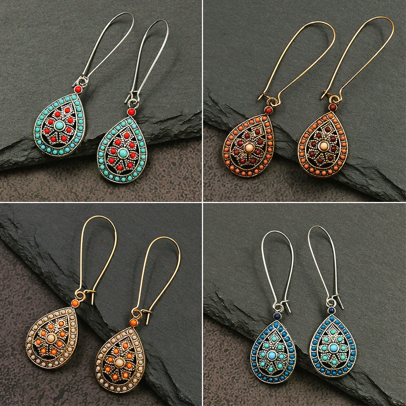 Boho Water Drop Earrings