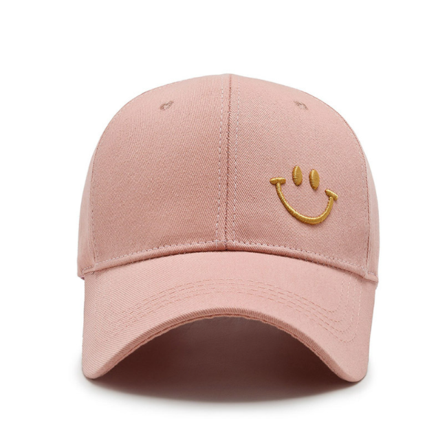 Smiley Face Baseball Cap/Hat Low Profile, Happy Good Vibes